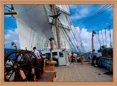 Brace around starboard