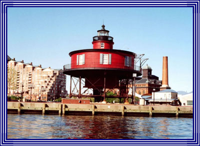 Seven Foot Knoll Light Baltimore Inner Harbor